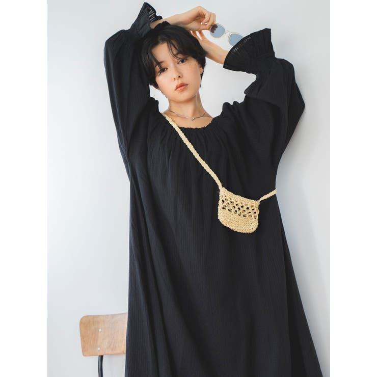 透かし編みミニショルダーバッグ | Ungrid | 詳細画像4 