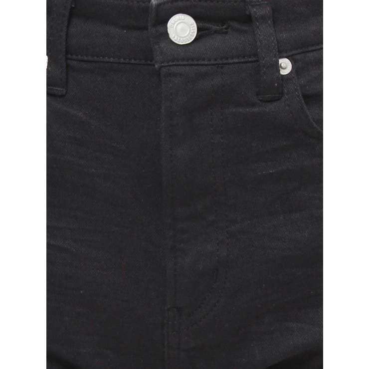 アングリッド　ungrid ストレッチフレアデニムパンツ ブラック 26 セール】ハイウエストストレッチフレアデニム（デニムパンツ