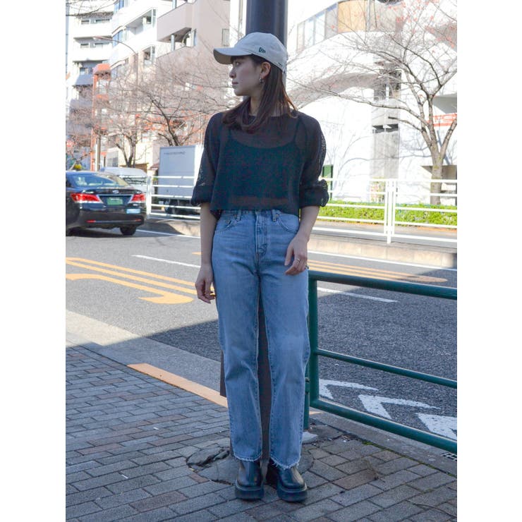 ショートメッシュロングスリーブTee[品番：MKSW0056007]｜Ungrid