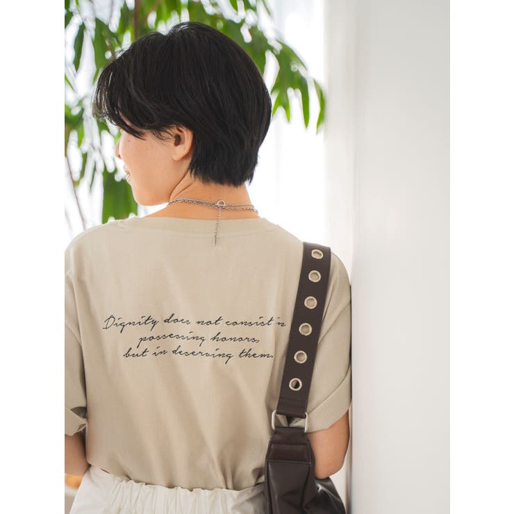 オーガビッツコットンエンブロイダリーTee | Ungrid | 詳細画像13 