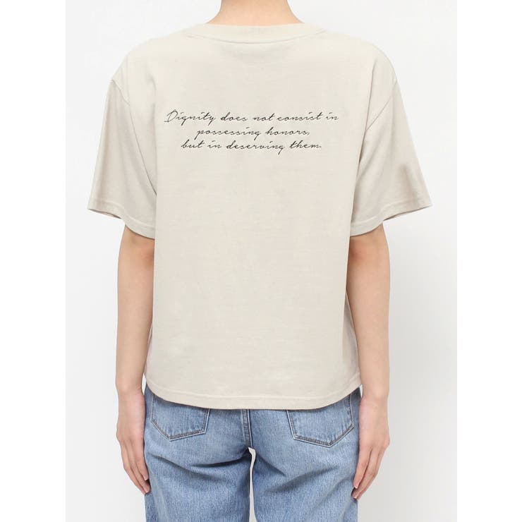 オーガビッツコットンエンブロイダリーTee | Ungrid | 詳細画像26 