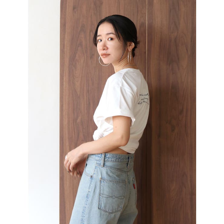 オーガビッツコットンエンブロイダリーTee | Ungrid | 詳細画像3 