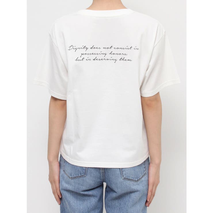 オーガビッツコットンエンブロイダリーTee | Ungrid | 詳細画像30 