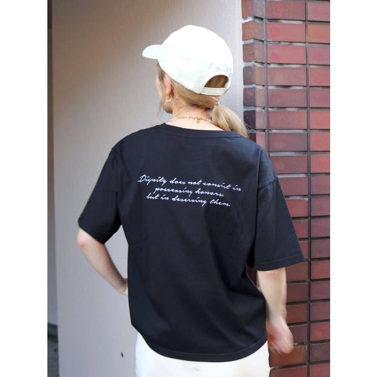 オーガビッツコットンエンブロイダリーTee | Ungrid | 詳細画像9 