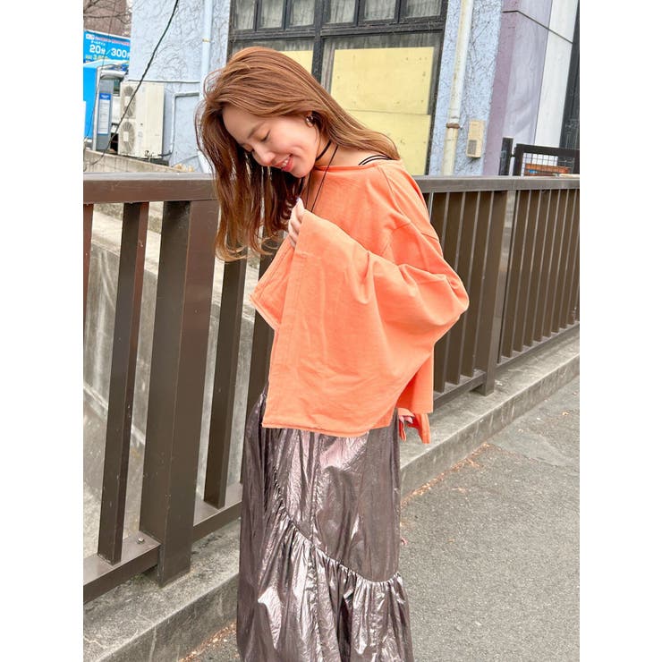 オーガビッツコットンジップデザインロンTee | Ungrid | 詳細画像19 