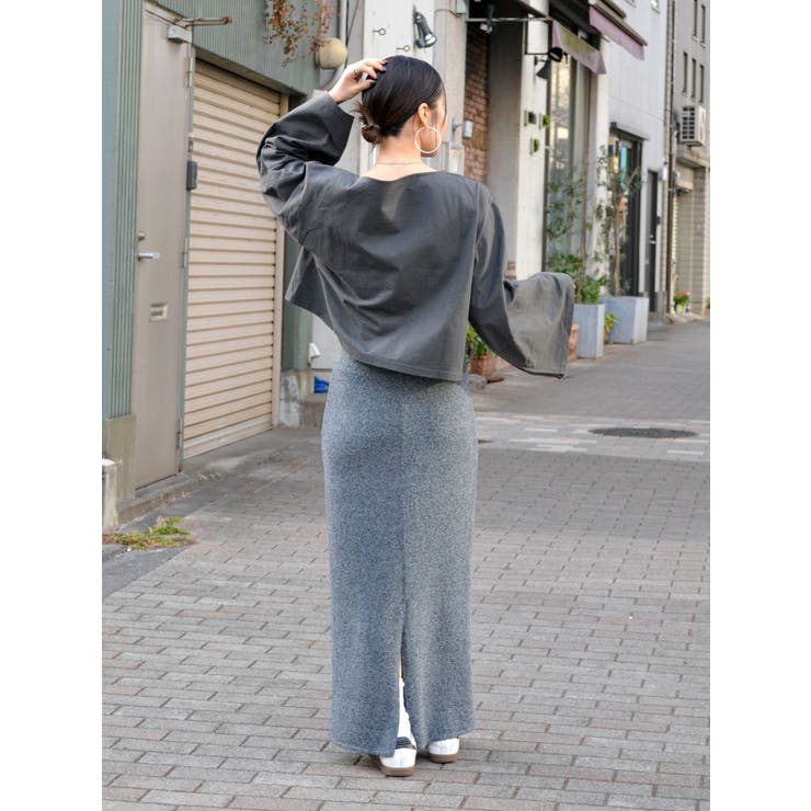 オーガビッツコットンジップデザインロンTee | Ungrid | 詳細画像7 