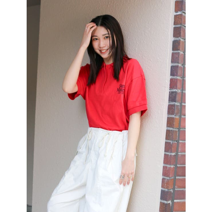 ロゴショートポロシャツ | Ungrid | 詳細画像10 