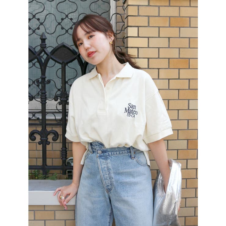 ロゴショートポロシャツ | Ungrid | 詳細画像13 