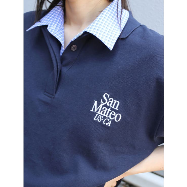 ロゴショートポロシャツ | Ungrid | 詳細画像4 