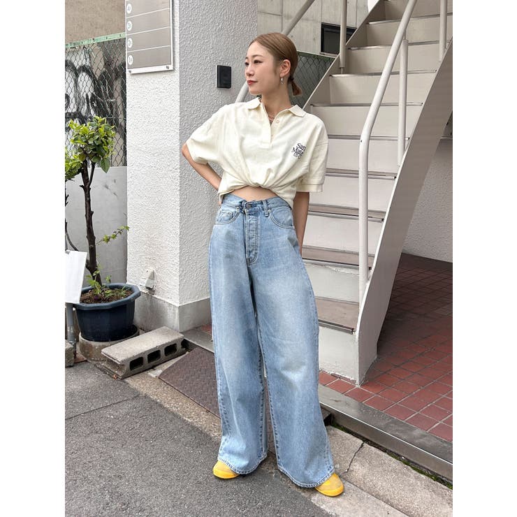 ロゴショートポロシャツ | Ungrid | 詳細画像8 