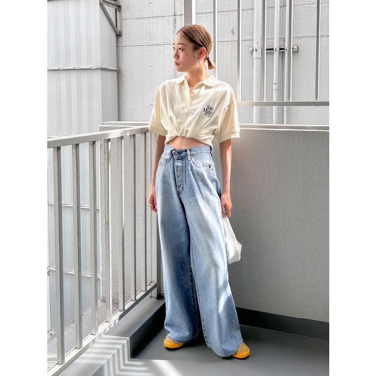 ロゴショートポロシャツ | Ungrid | 詳細画像9 