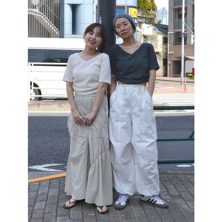 サイドギャザーショートTee | Ungrid | 詳細画像21 