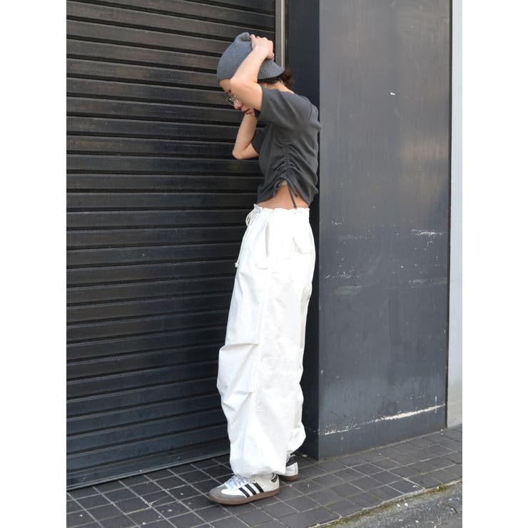 サイドギャザーショートTee | Ungrid | 詳細画像6 