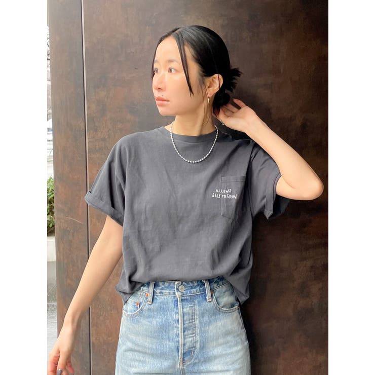 WEB限定】ポイントエンブロリダリーTee[品番：MKSW0057715