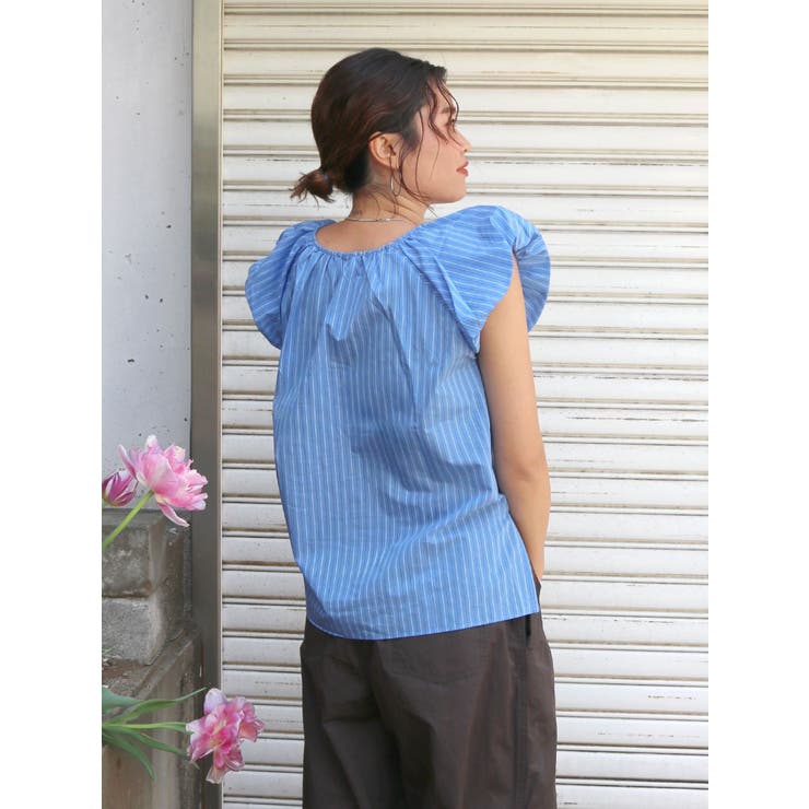 フロントギャザーブラウス | Ungrid | 詳細画像9 