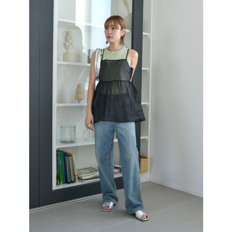 コットンオーガンジーキャミ | Ungrid | 詳細画像11 