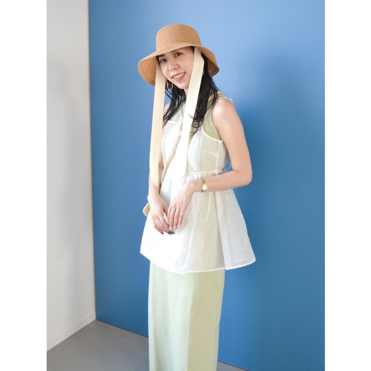 コットンオーガンジーキャミ | Ungrid | 詳細画像17 