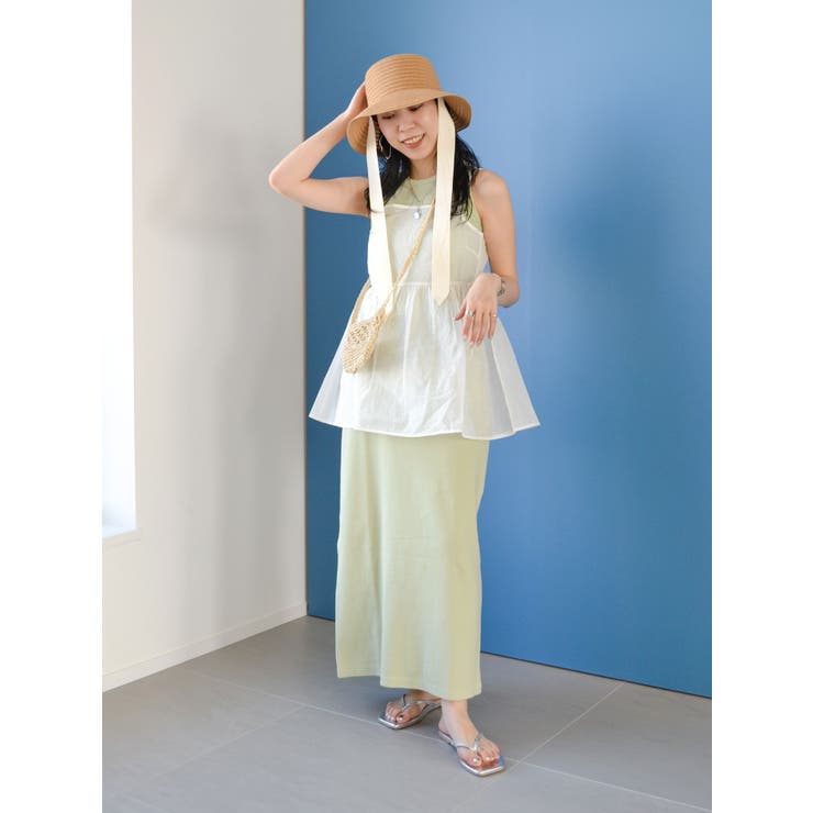 コットンオーガンジーキャミ | Ungrid | 詳細画像19 