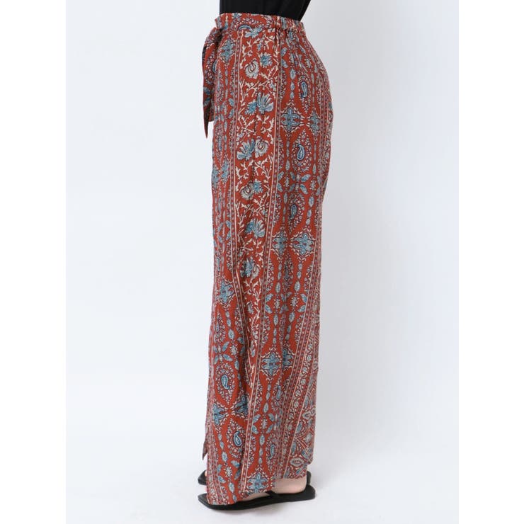 ペイズリーラップパンツ | Ungrid | 詳細画像25 