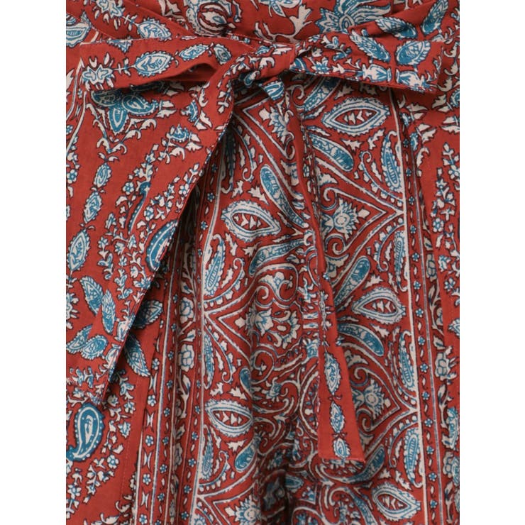 ペイズリーラップパンツ | Ungrid | 詳細画像32 