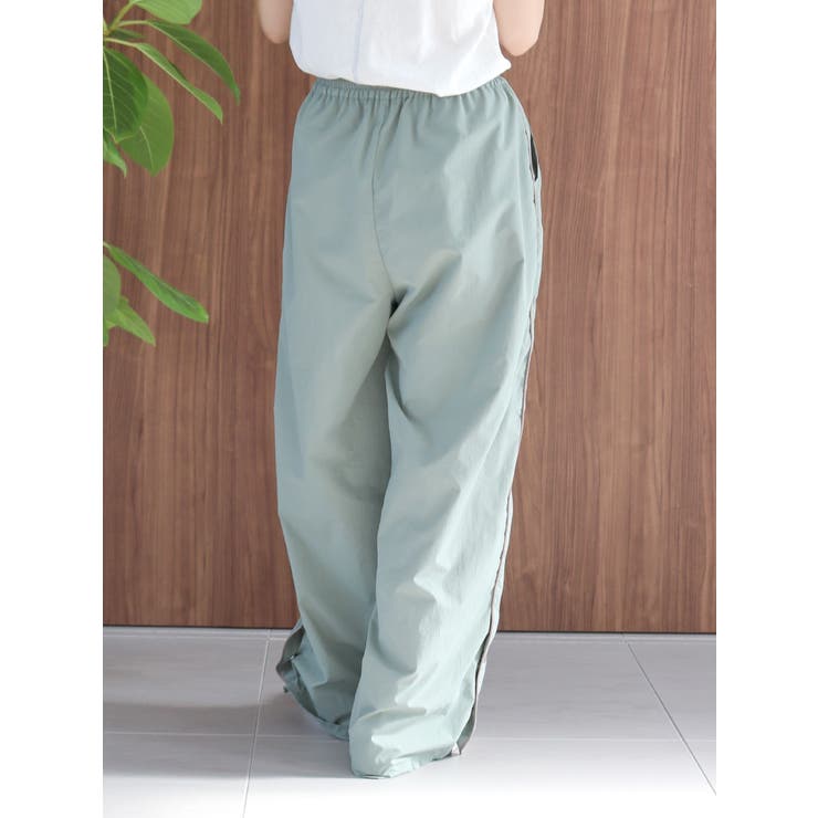 ナイロン混ラインパンツ | Ungrid | 詳細画像28 