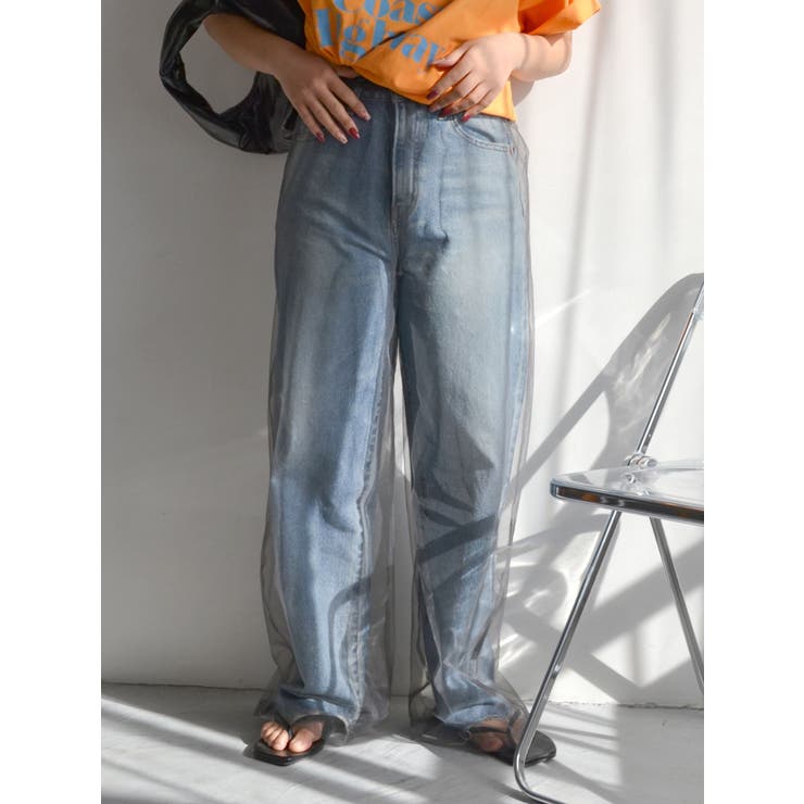 シアーチュールパンツ | Ungrid | 詳細画像30 