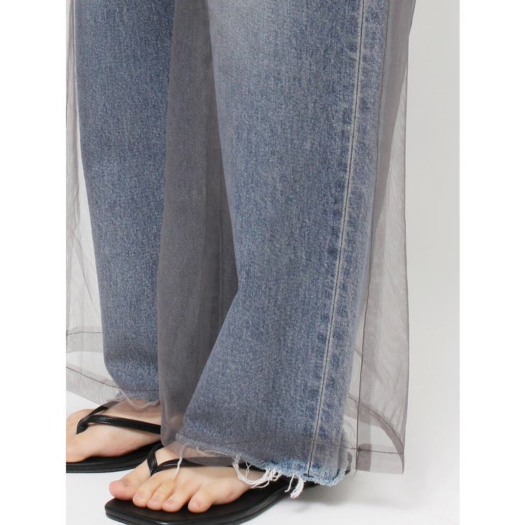 シアーチュールパンツ | Ungrid | 詳細画像39 