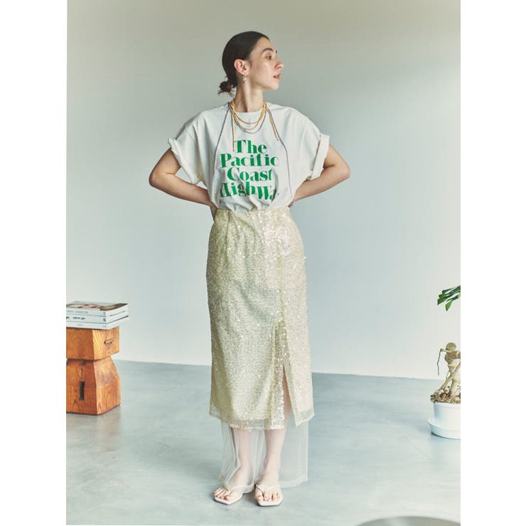 シアーチュールパンツ | Ungrid | 詳細画像5 