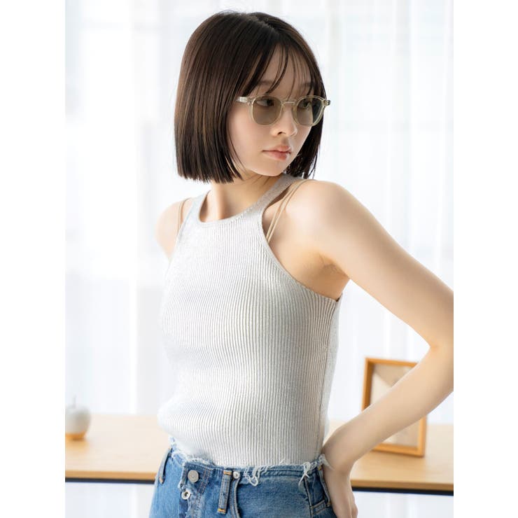 アメスリニットタンクトップ | Ungrid | 詳細画像18 