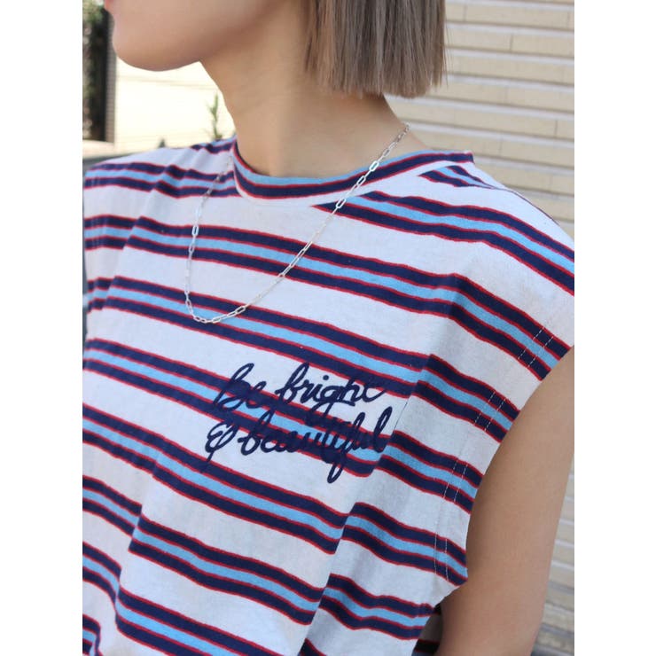 Sobrante by mixta別注 マルチボーダータンクトップ | Ungrid | 詳細画像5 