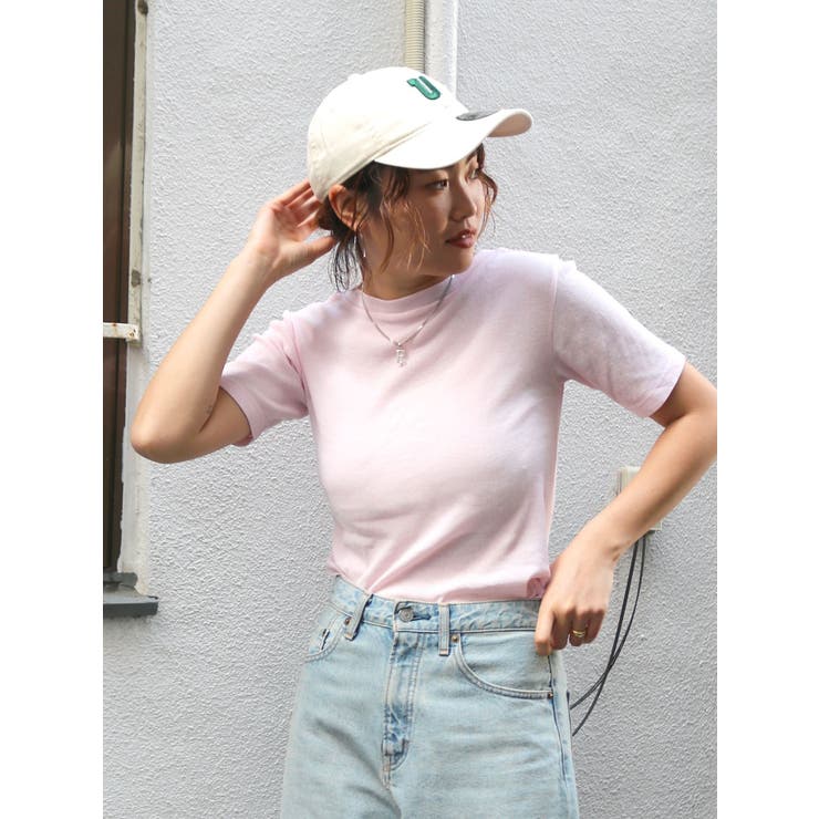 ピンク | シアーテレコフィットTee | Ungrid