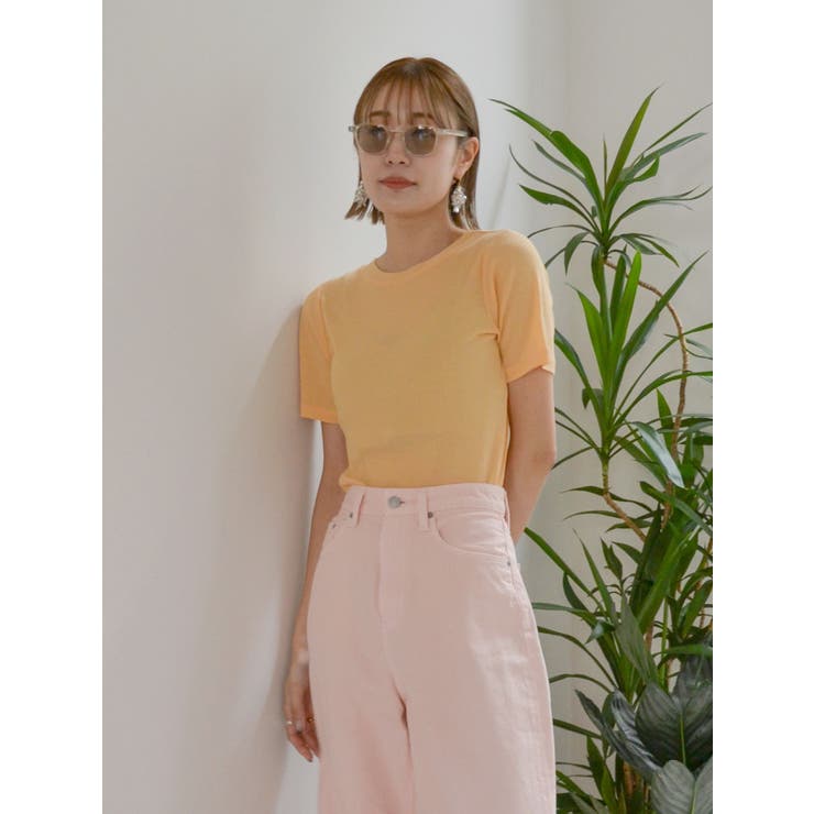 オレンジ | シアーフィットTee | Ungrid