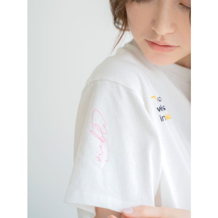 ミックスロゴデザインTee[品番：MKSW0057018]｜Ungrid（アン