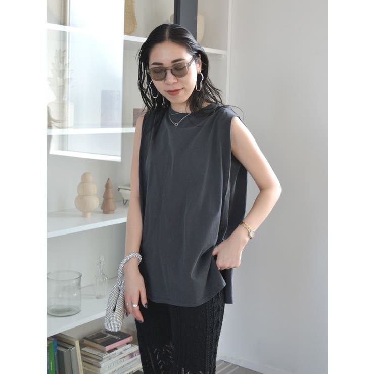 ウォッシュカラータンクトップ | Ungrid | 詳細画像28 