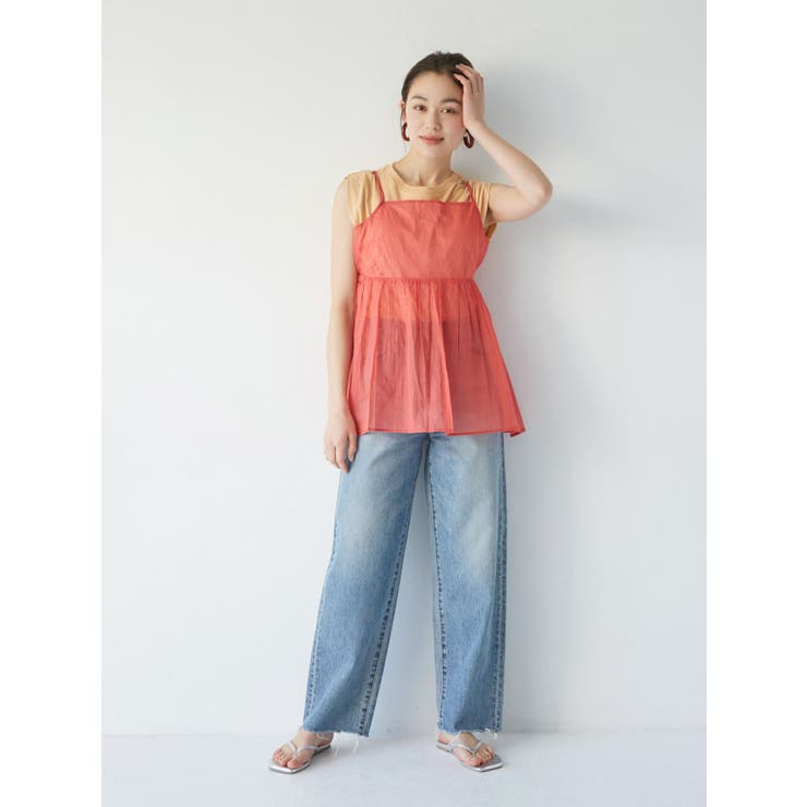 ウォッシュカラータンクトップ | Ungrid | 詳細画像9 