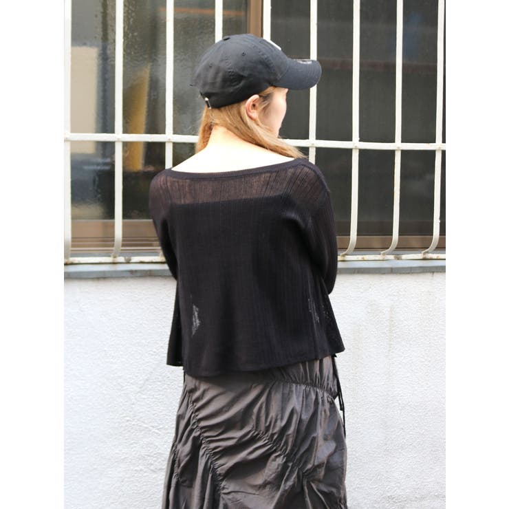 2Wayリボンニットカーデ | Ungrid | 詳細画像3 