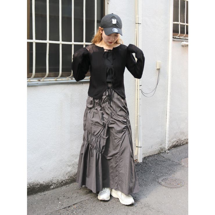 2Wayリボンニットカーデ | Ungrid | 詳細画像7 