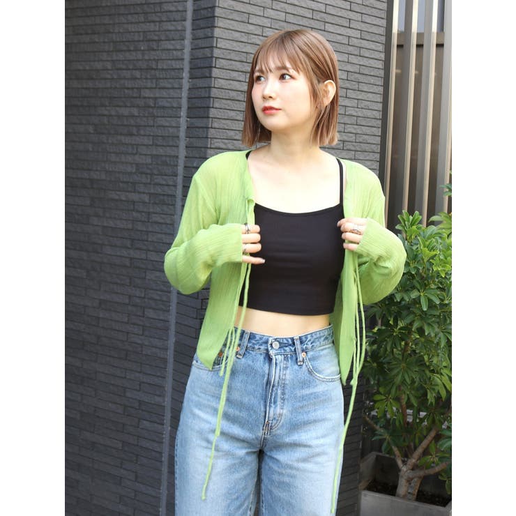 2Wayリボンニットカーデ | Ungrid | 詳細画像9 