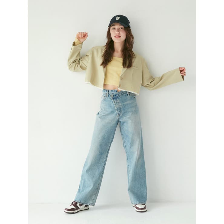 カットオフデザインショートジャケット | Ungrid | 詳細画像12 