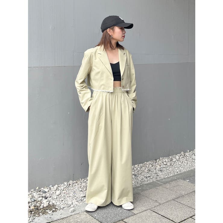 カットオフデザインショートジャケット | Ungrid | 詳細画像21 