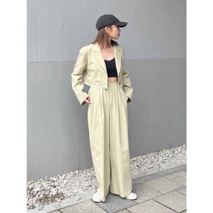 カットオフデザインショートジャケット | Ungrid | 詳細画像22 