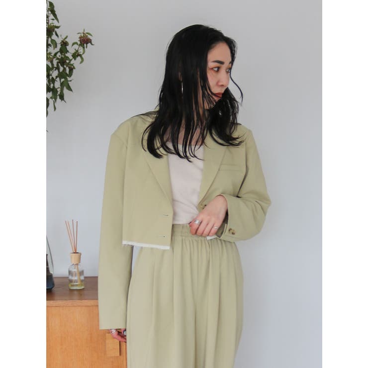 カットオフデザインショートジャケット | Ungrid | 詳細画像26 