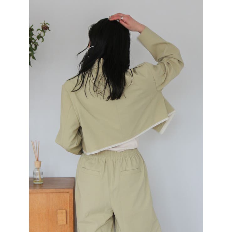 カットオフデザインショートジャケット | Ungrid | 詳細画像27 