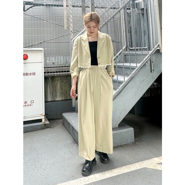 カットオフデザインショートジャケット | Ungrid | 詳細画像31 