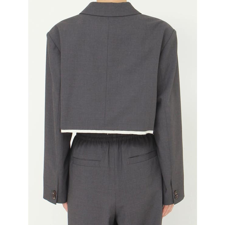 カットオフデザインショートジャケット | Ungrid | 詳細画像36 