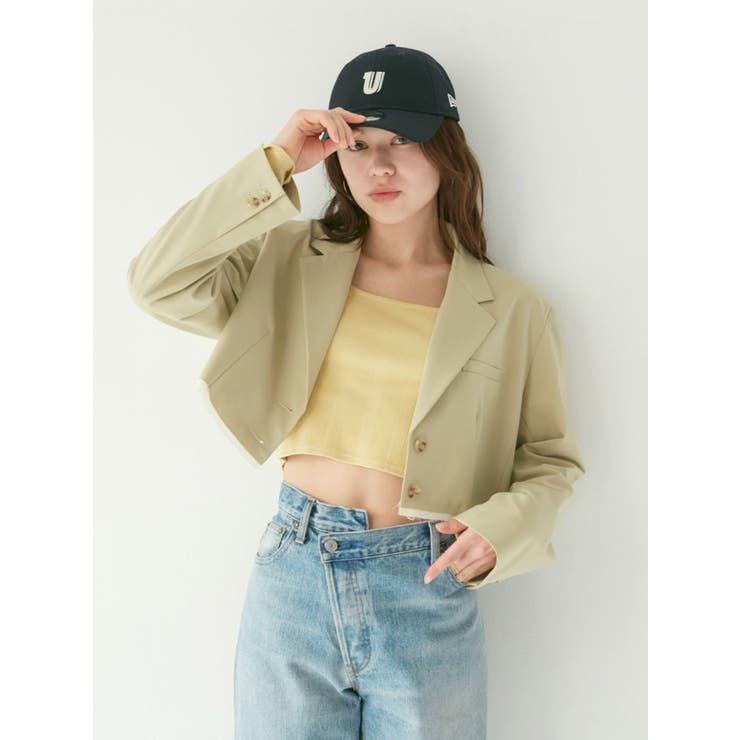 カットオフデザインショートジャケット | Ungrid | 詳細画像7 