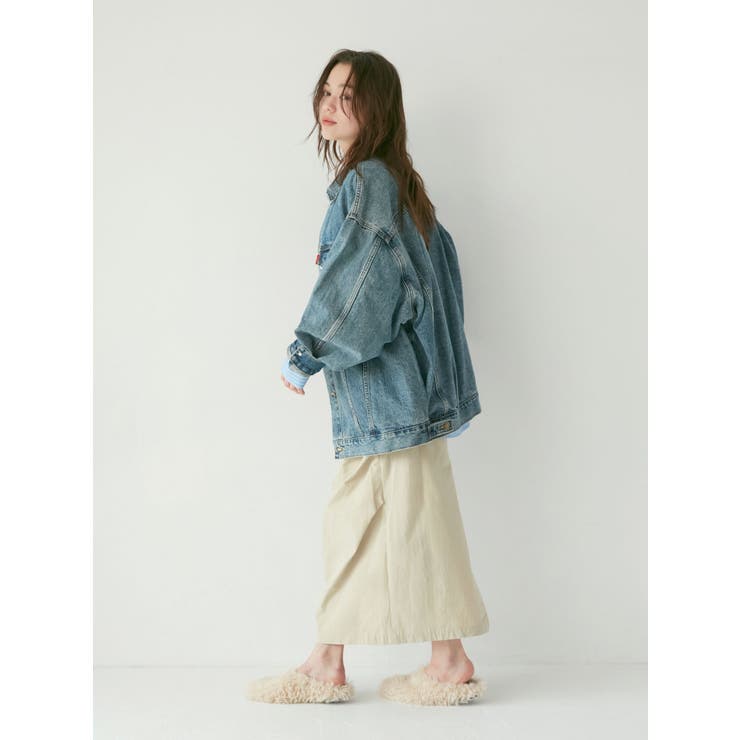 ビッグシルエットデニムジャケット[品番：MKSW0058246]｜Ungrid