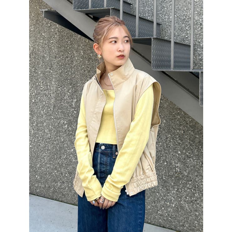 ノースリデザインルーズベスト | Ungrid | 詳細画像10 