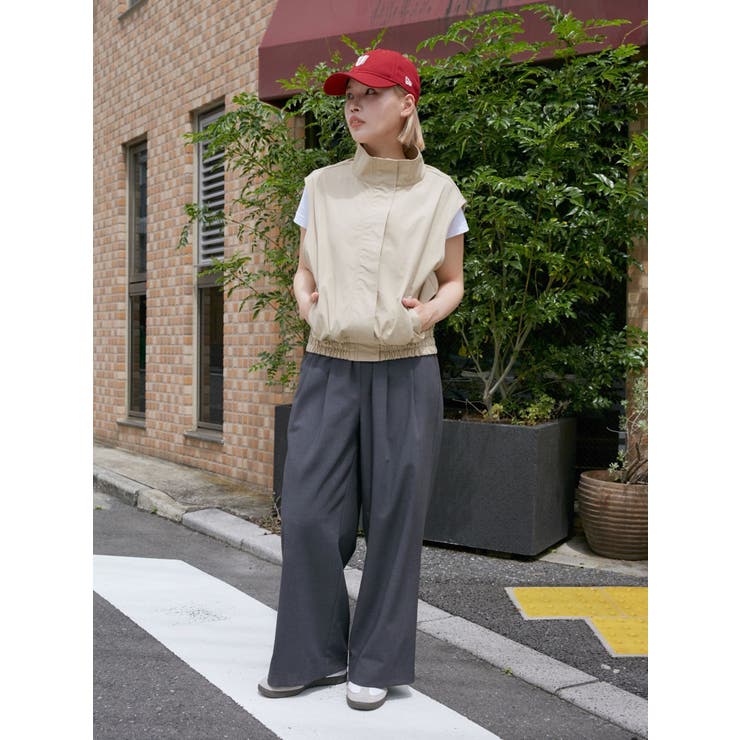 ノースリデザインルーズベスト | Ungrid | 詳細画像4 