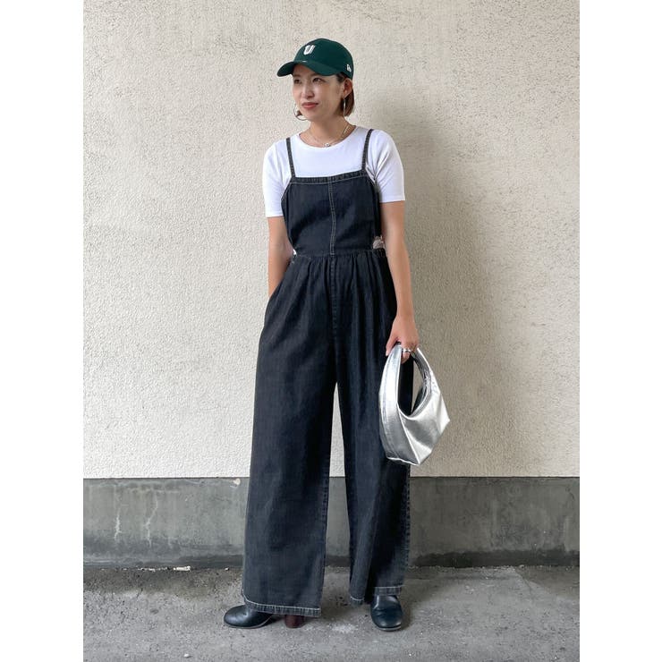 サイドオープンデニムサロペット | Ungrid | 詳細画像35 